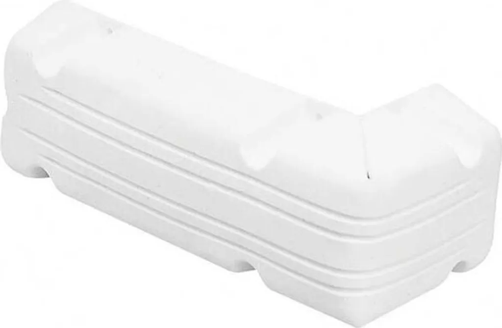 Poteau d'angle de quai Plastimo 500x120 mm blanc pour sécurité marine
