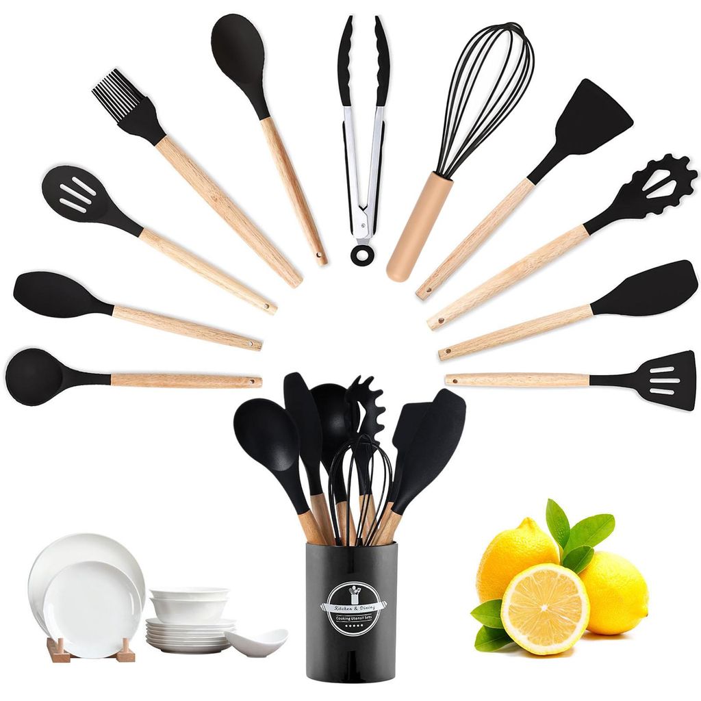 STILVORA Kochbesteck-Sets,11-teiliges Küchenutensilien-Set Produktbild 