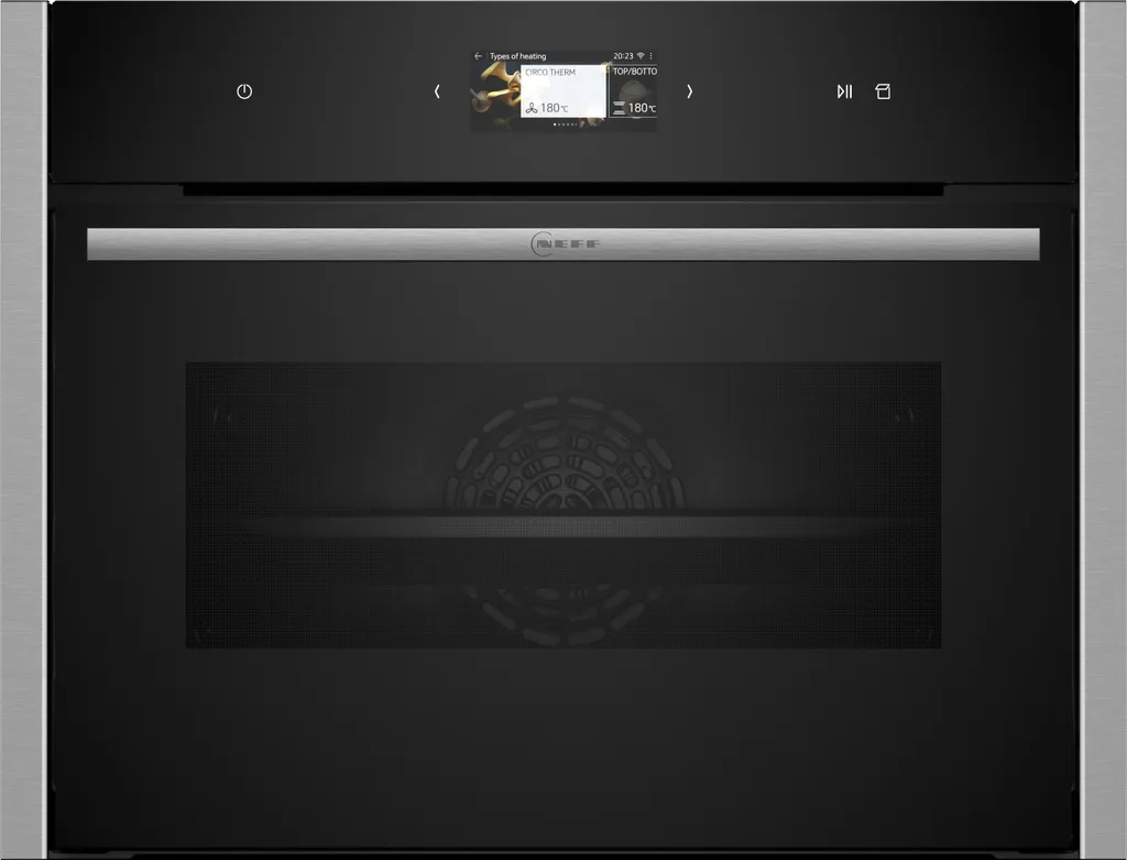 Neff C24FS31N0, N 90, Kompakt-Dampfbackofen, 60 x 45 cm, Edelstahl