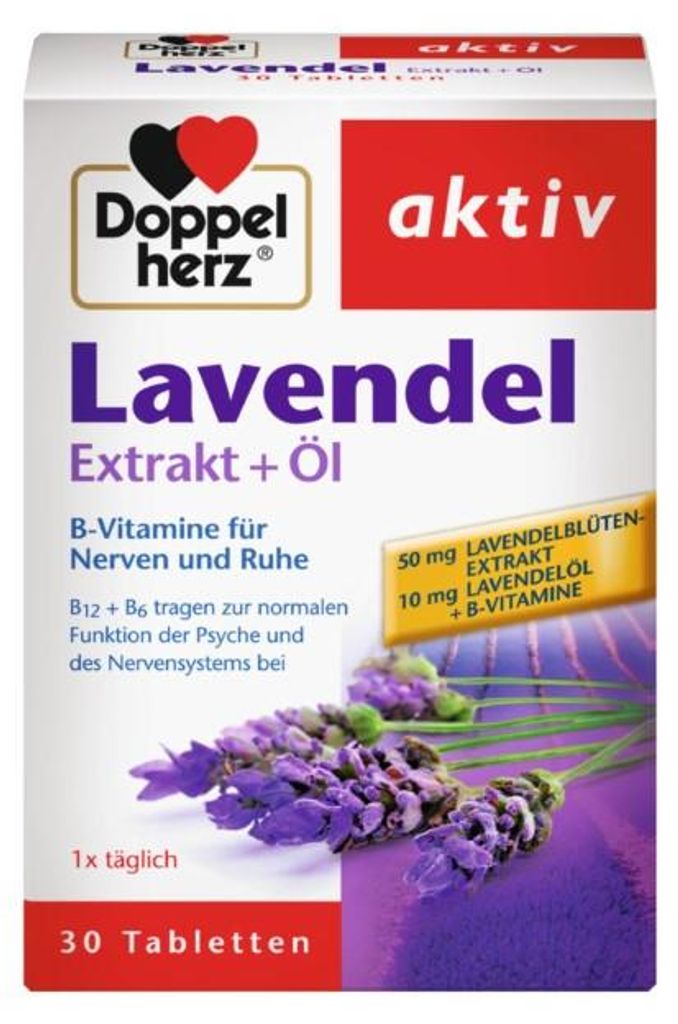 Ekstrakt i olejek lawendowy Double Heart (30 saszetek) Zdjęcie produktu 