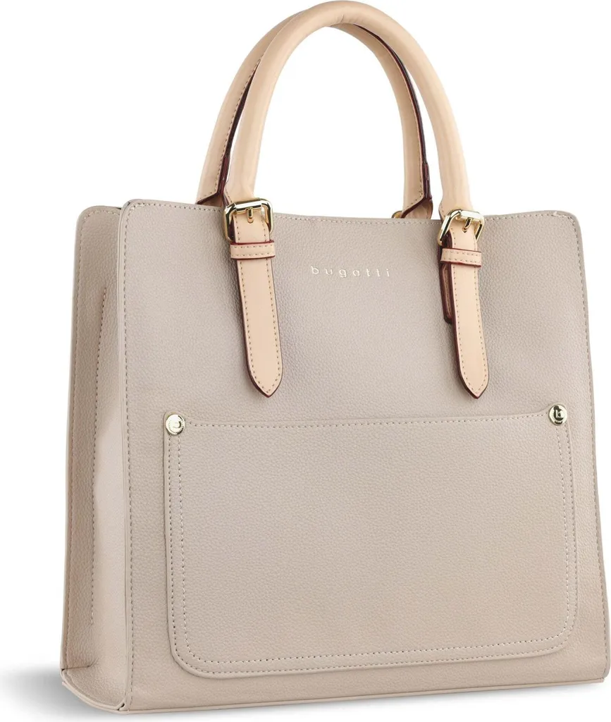 Bugatti Ella Top Handle Beige: Borsa a Tracolla Elegante da Donna - 2