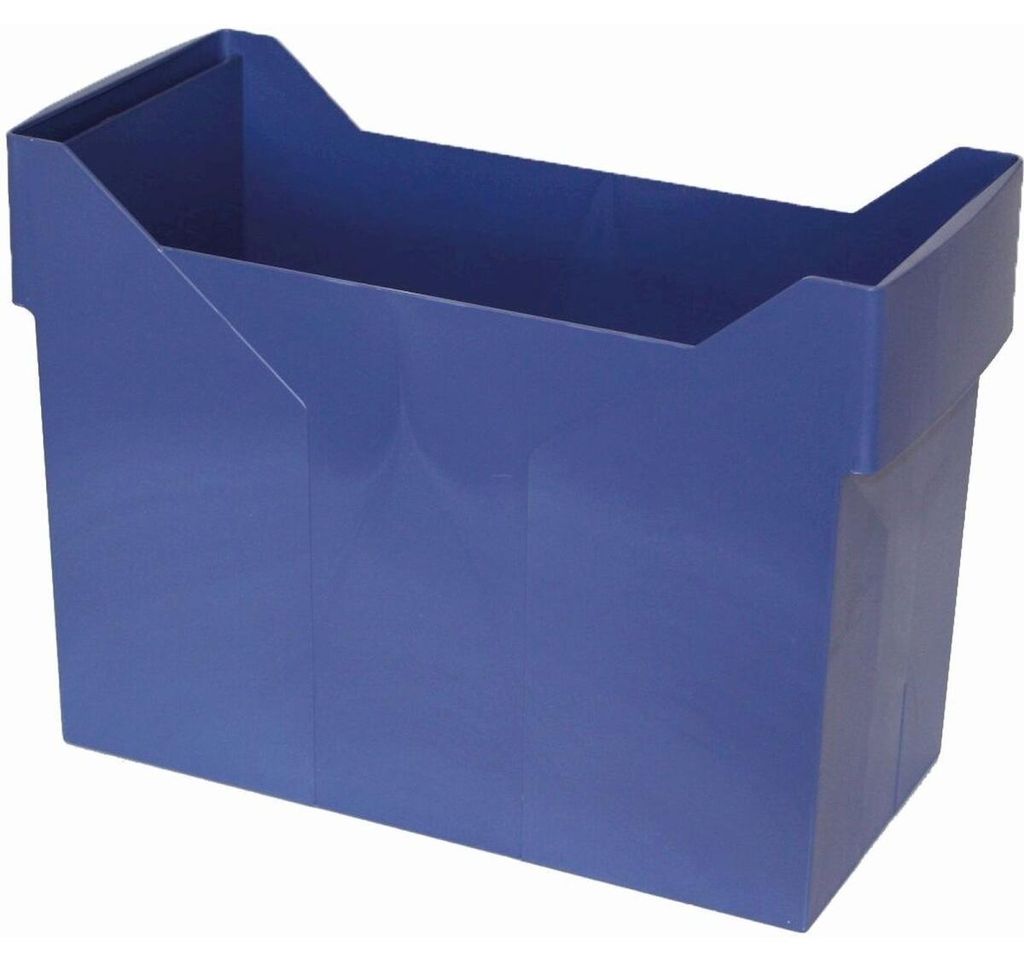 Akten-Boy A4 RC-Kunststoff blau leer Produktbild 