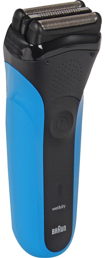 Braun Series 3 310s, Folienschaber, Schwarz, Blau, Akku, Produktbild 