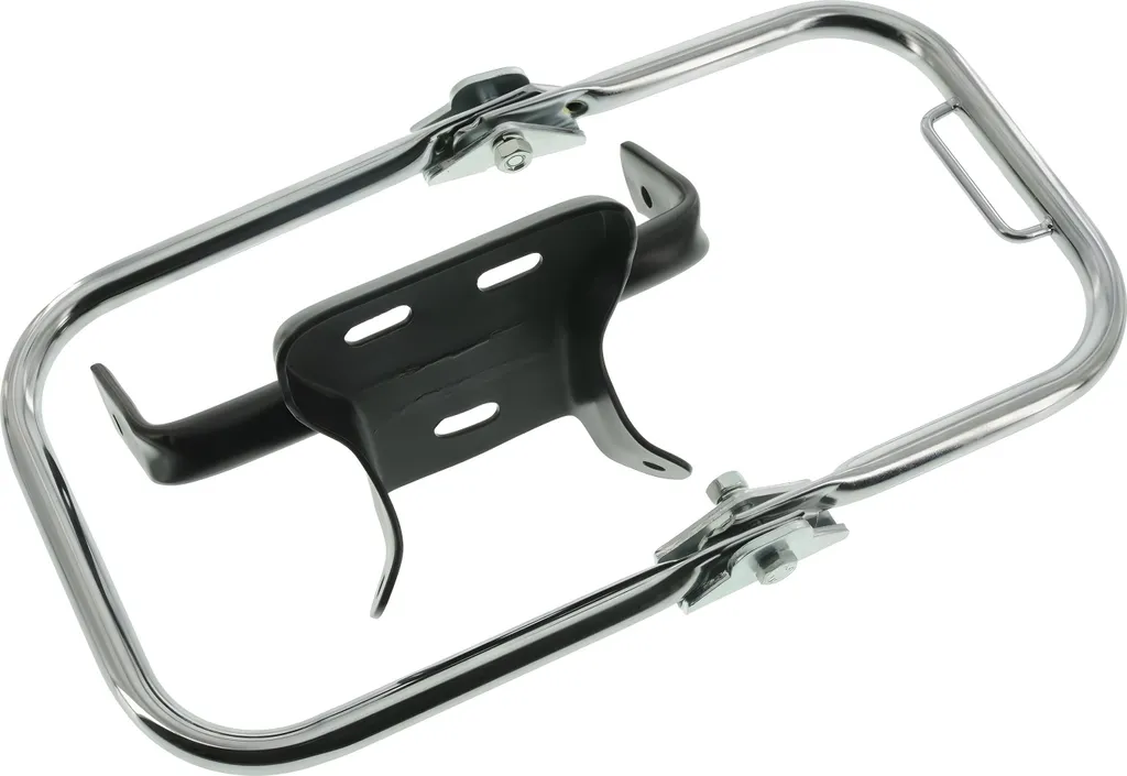 Porte-bagages Simson S51E S70E Enduro chromé avec support garde-boue