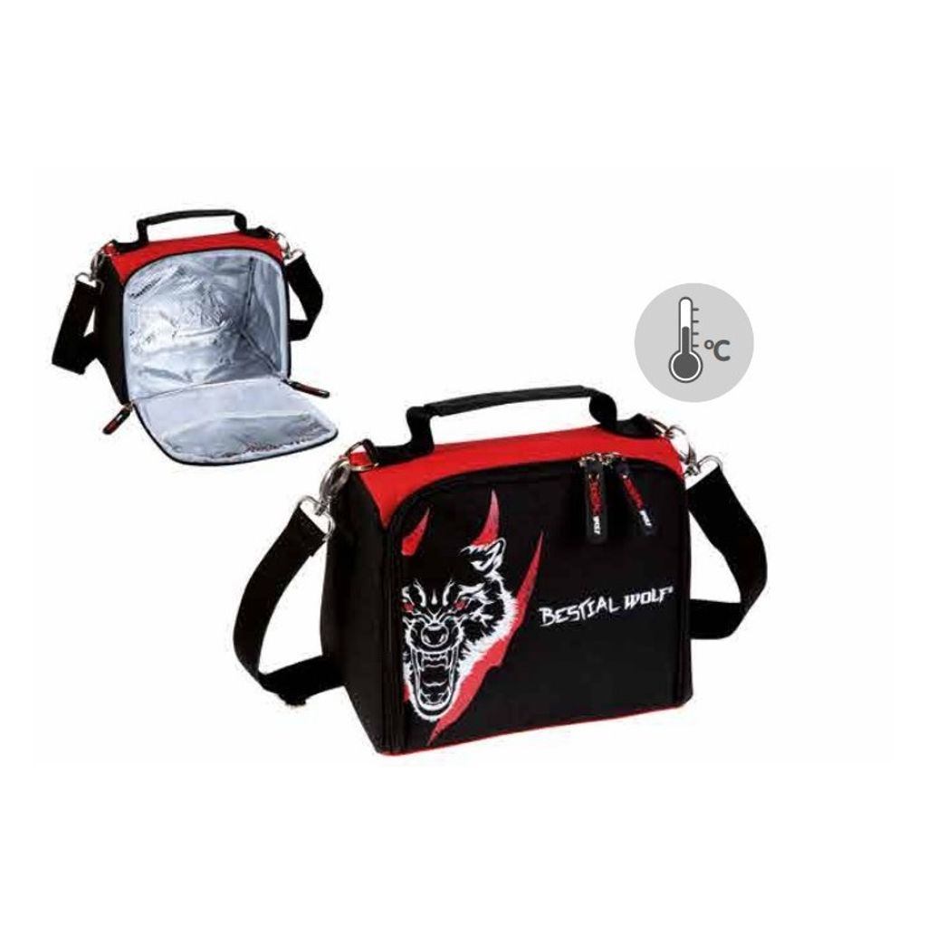 Bestial Wolf Thermal Lunchtasche Schwarz Schwarz One Size