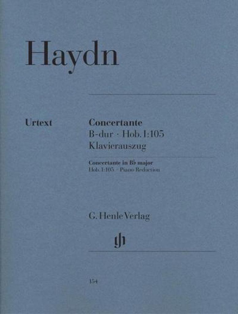 Joseph Haydn - Concertante B-dur Hob. I:105 für Oboe, Fagott, Violine, Violoncello und Orchester