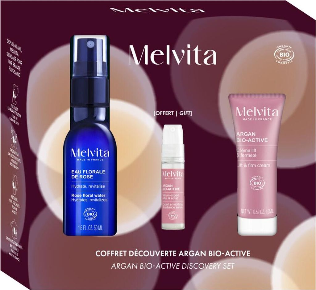Melvita Argan Bio-Active Set: Serum 30ml & Cream 15ml Image du produit 