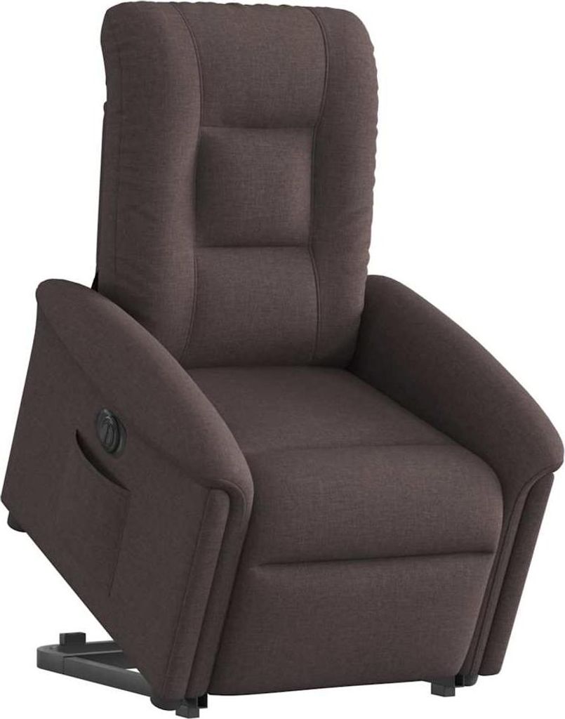 vidaXL Relaxsessel mit Aufstehhilfe Elektrisch Dunkelbraun Produktbild 
