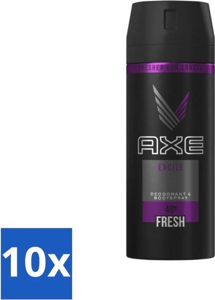 Stock 10 Deodoranti Axe Excite 150ml - Prezzo Ingrosso Online