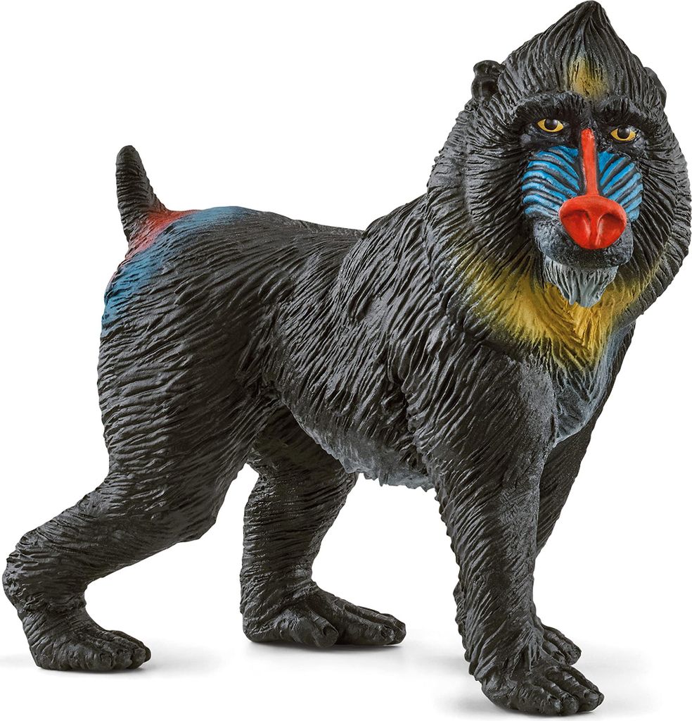 Schleich 14856 - Dzikie życie, Mandryl, figurka zwierzęcia Zdjęcie produktu 