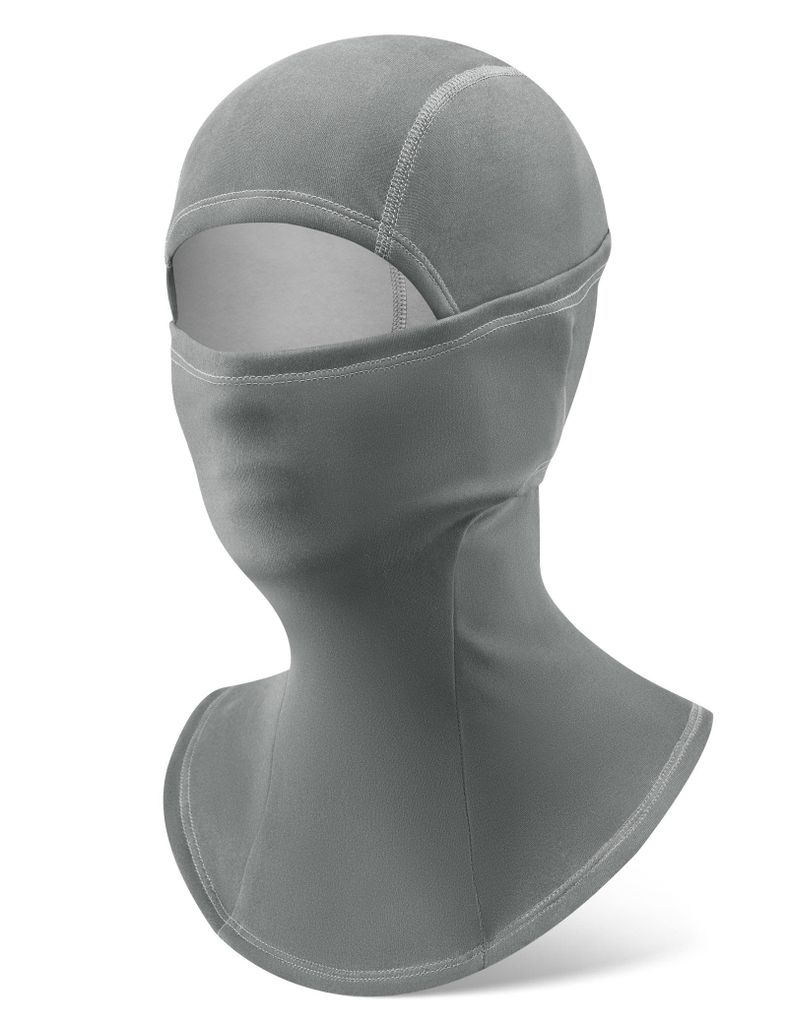 ROCKBROS Thermo-sensitive Balaclava Winter Sturmhaube Winddicht Skimaske Warm Fleece Mask für Fahrrad, Ski Winter Outdoor Dunkelgrau