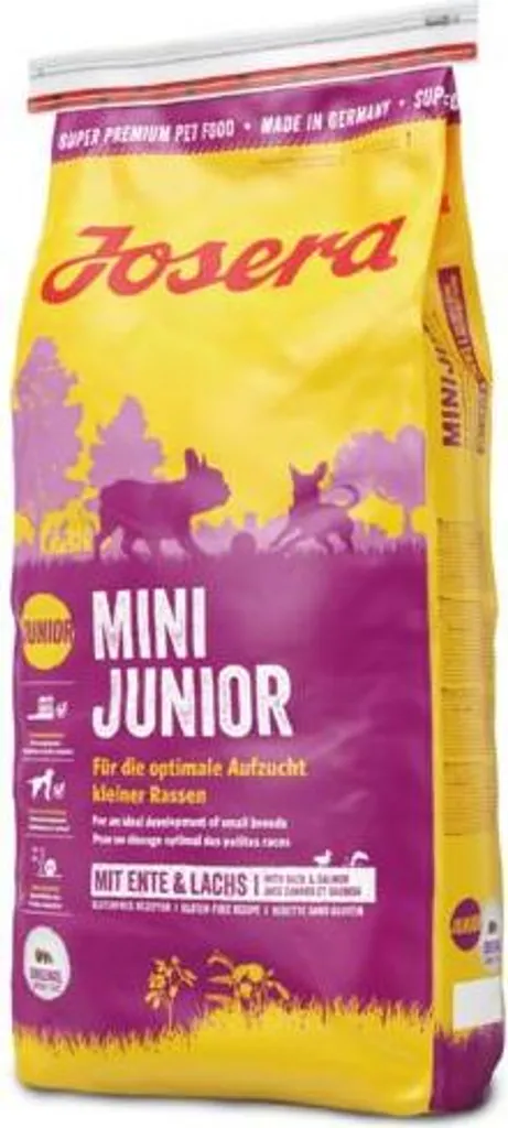 Digestion sensible chiot : Josera Mini Junior 10kg spécial mini