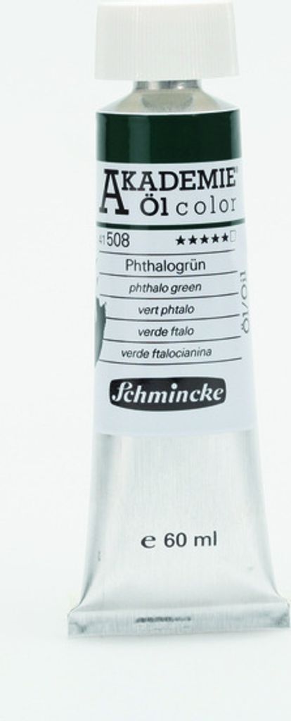 Schmincke 60ml AKADEMIE Öl color Phthalogruen Öl 41 508 011 Produktbild 