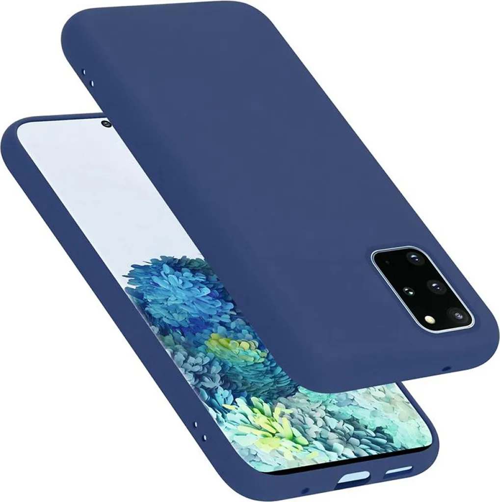 Custodia Samsung S20 PLUS Cadorabo Blu - Cover Sottile in Silicone TPU