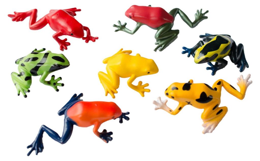6er Set Frosch Aufstellfiguren Tierfigur Miniblings Frösche Produktbild 