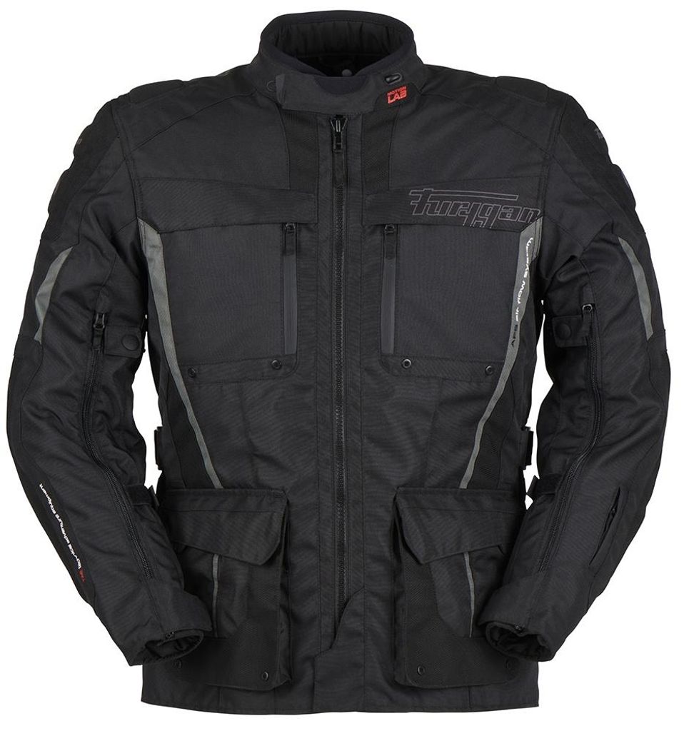 Furygan Brevent 3-in-1 jas, zwart, maat L, voor heren, Productafbeelding 
