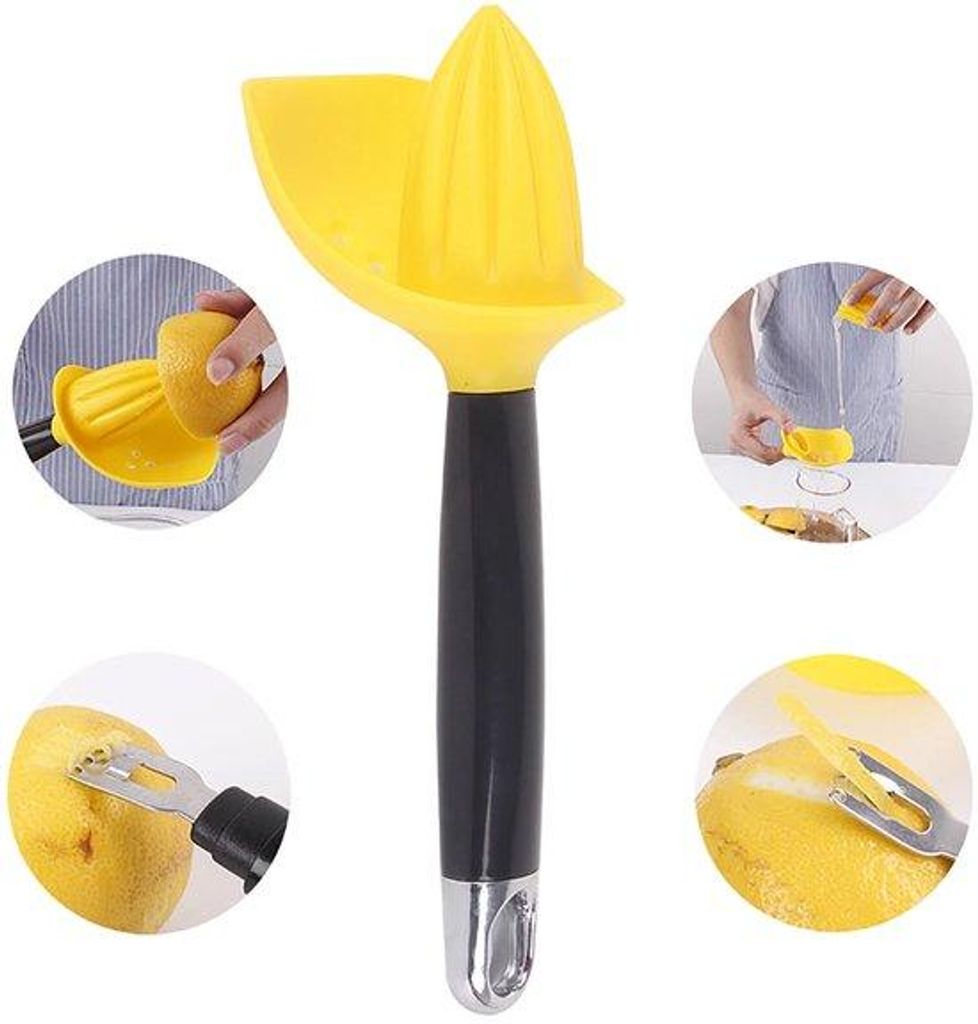4-fach handbetriebene Zitrus- und Fruchtpresser