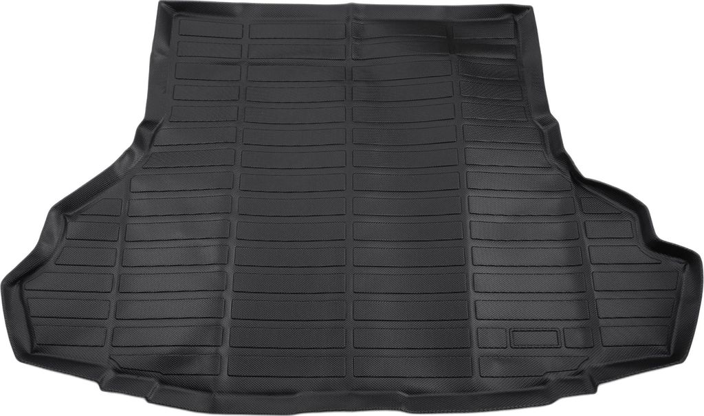1 Stk. Laderaumauskleidung Kofferraummatte für Ford Mustang 6. Generation 2015-2024 Kofferraum Gepäckstück Stiefelmatte Schwarz TPE Langgittermu...