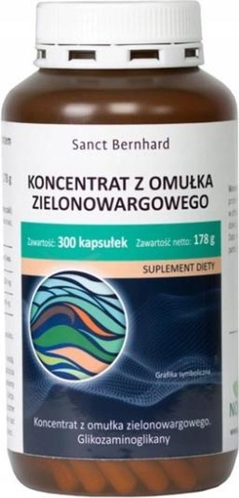 Grünlippmuschel 500 mg Sanct Bernhard Muschelkonzentrat 300 Produktbild 