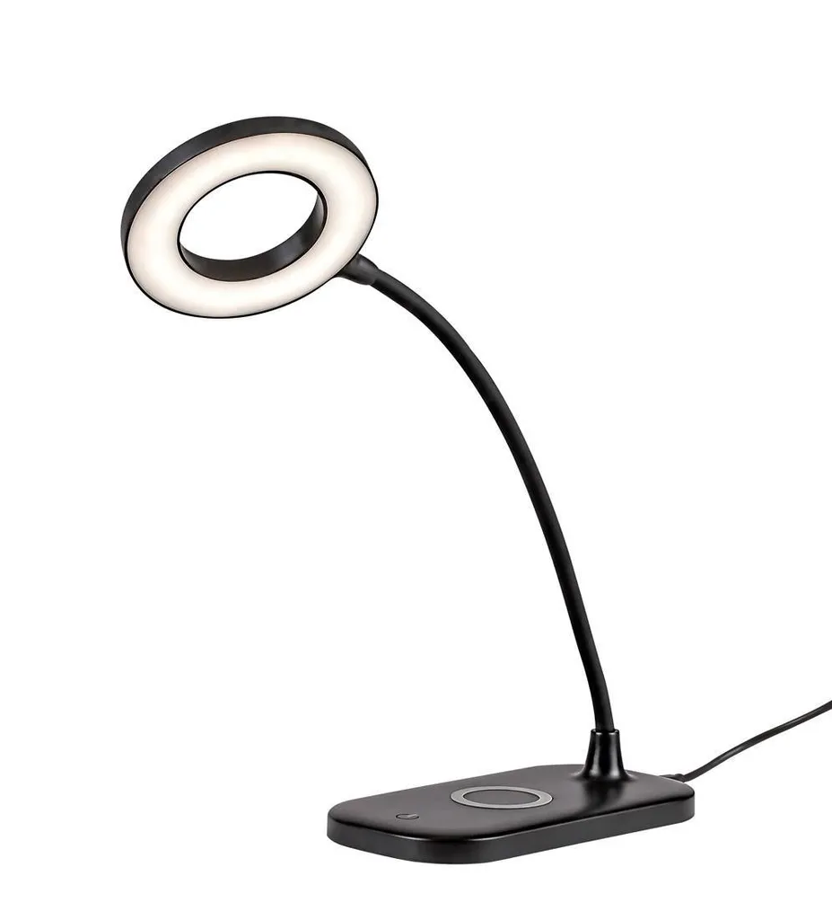 Recensione Lampada Scrivania LED Rabalux Hardin 74013 Nera 5W Smart - 2
