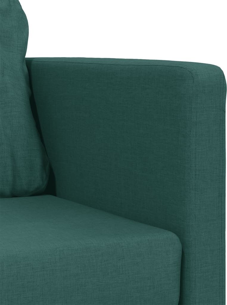 vidaXL Bodensofa mit Schlaffunktion Dunkelgrün 112x174x55 Produktbild 2