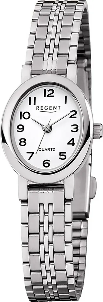 Montre bracelet femme analogique Regent métal argenté chic modèle F-1169