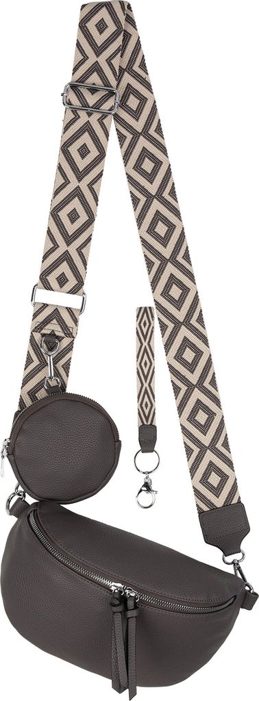 Bauchtasche Crossbody-Bag Umhängetasche Kunstleder Produktbild 
