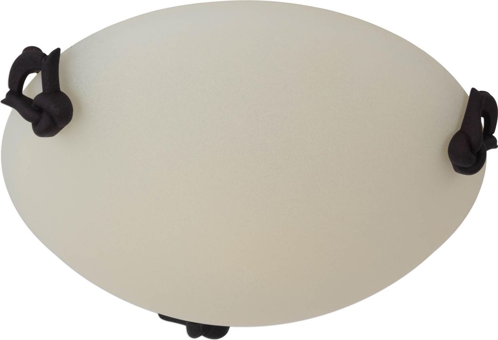 Näve Leuchten Glas-Deckenleuchte "FRANK" Glas-Deckenleuchte "FRANK" Deckenleuchten - Glas-Deckenleuchte "FRANK", Deckenlampe im Landhaus Stil, aus...