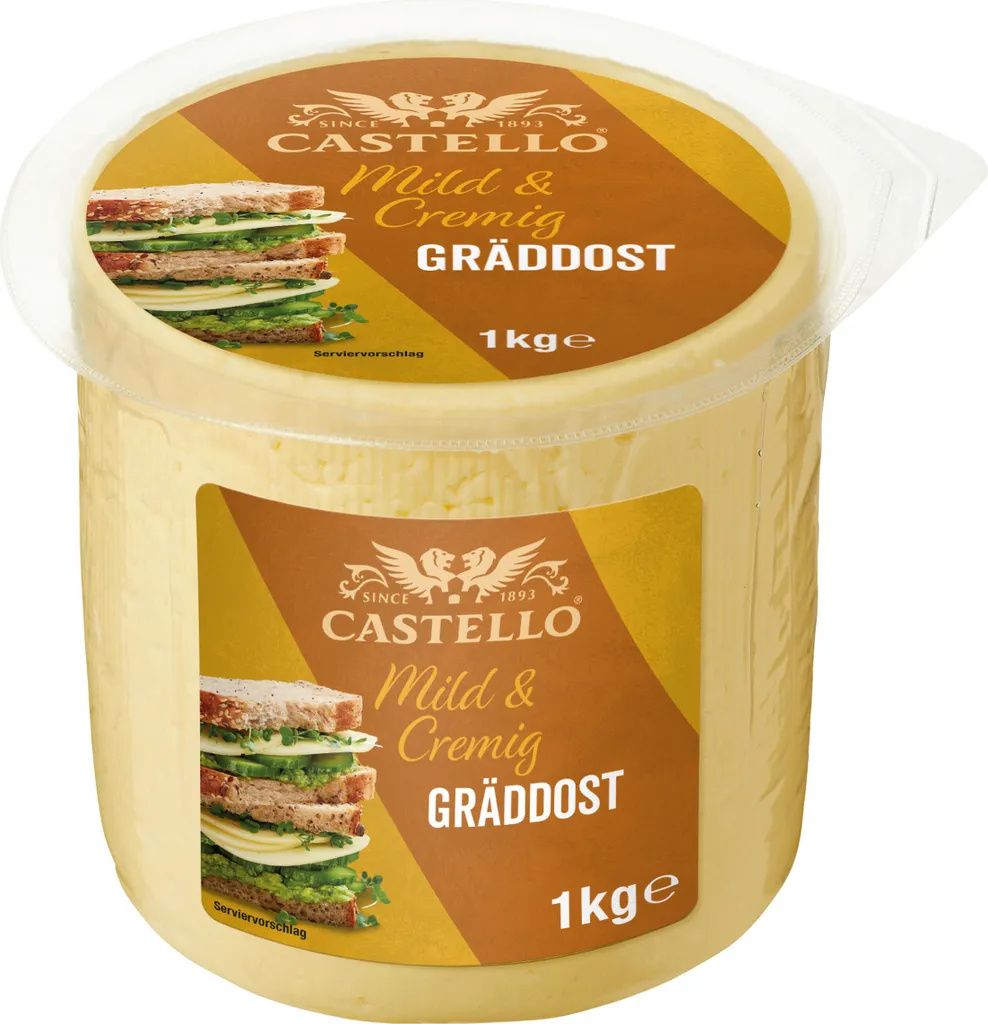 Arla Gräddost Natur 1KG Butterkäse