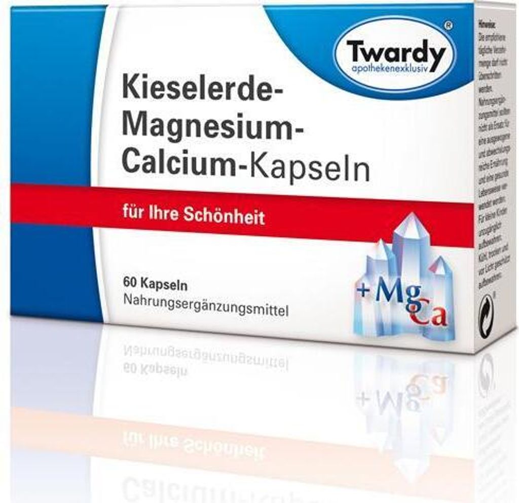 Kieselerde Magnesium Calcium Kapseln 60 St