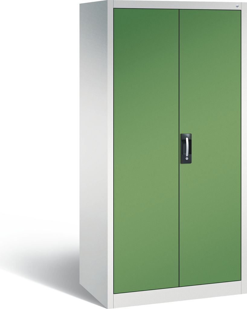 CP Stahlschrank 8922-00 lichtgrau, rededagrün 93,0 x 60,0 x 195,0 cm