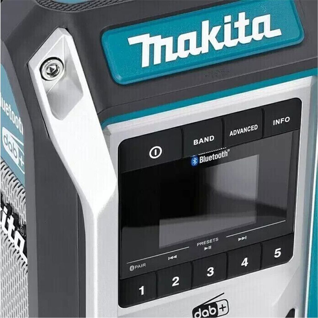 Akumulátorové rádio Makita DMR115 pro staveniště Obrázek produktu 7