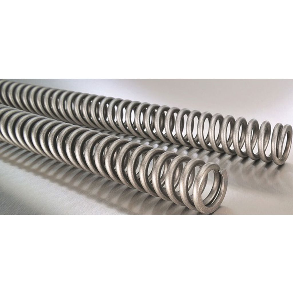 Wirth voorvork veerset gepolijst fork spring set 2061 polished