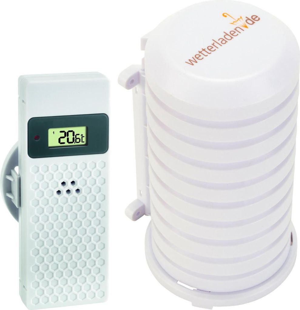 TFA 30.3245.02 + 98.1114.02 Ersatzsender mit Wetterschutz für Nexus, Sinus, Meteotime Duo-