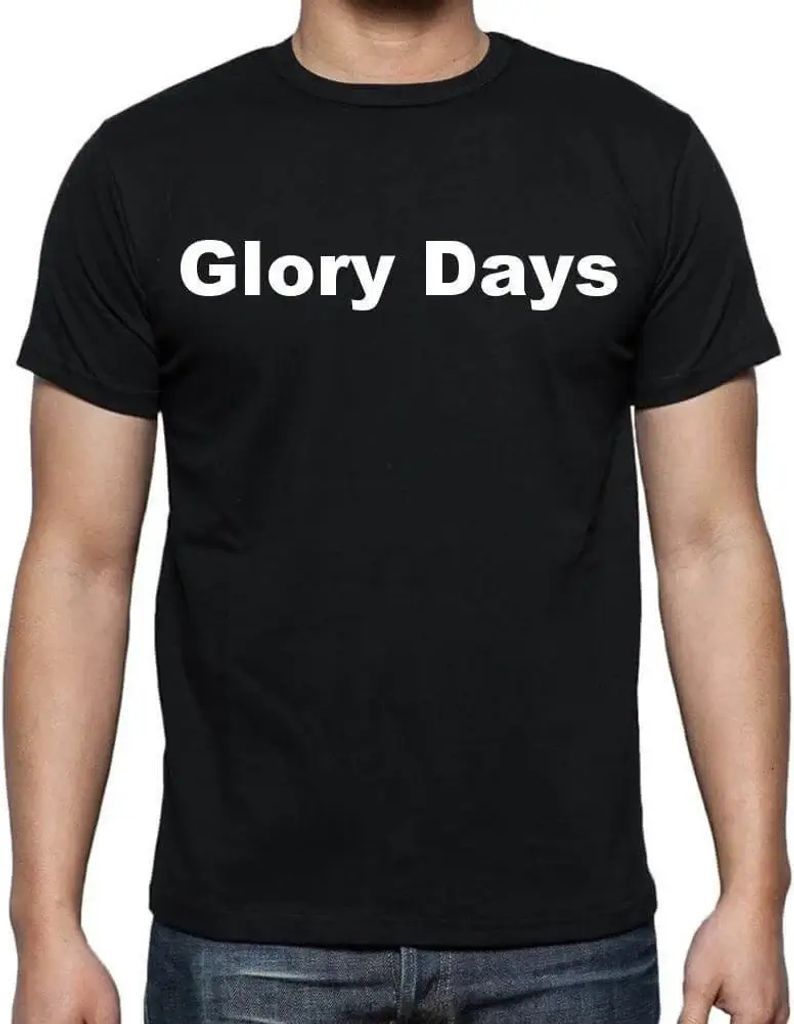 Herren Grafik T-Shirt Glorreiche Tage – Glory Days – Öko-Verantwortlich Vintage Jahrgang Kurzarm Lustige Druck Geburtstag Geschenk Mann