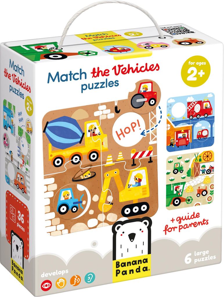 Banana Panda 49209, 36 Stück(e), Fahrzeuge, 2 Jahr(e)