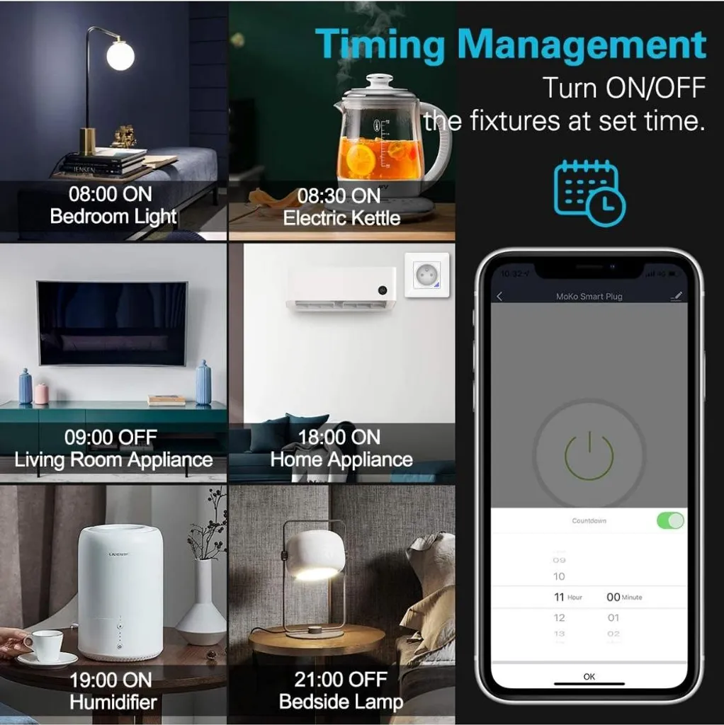 Prise Intelligente Immax NEO Smart Type F Zigbee avec USB-C PD 20W