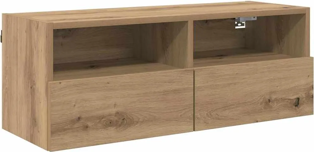 Mobile TV Sospeso Rovere Artisan 80 cm | Arredo Low Cost e Chic