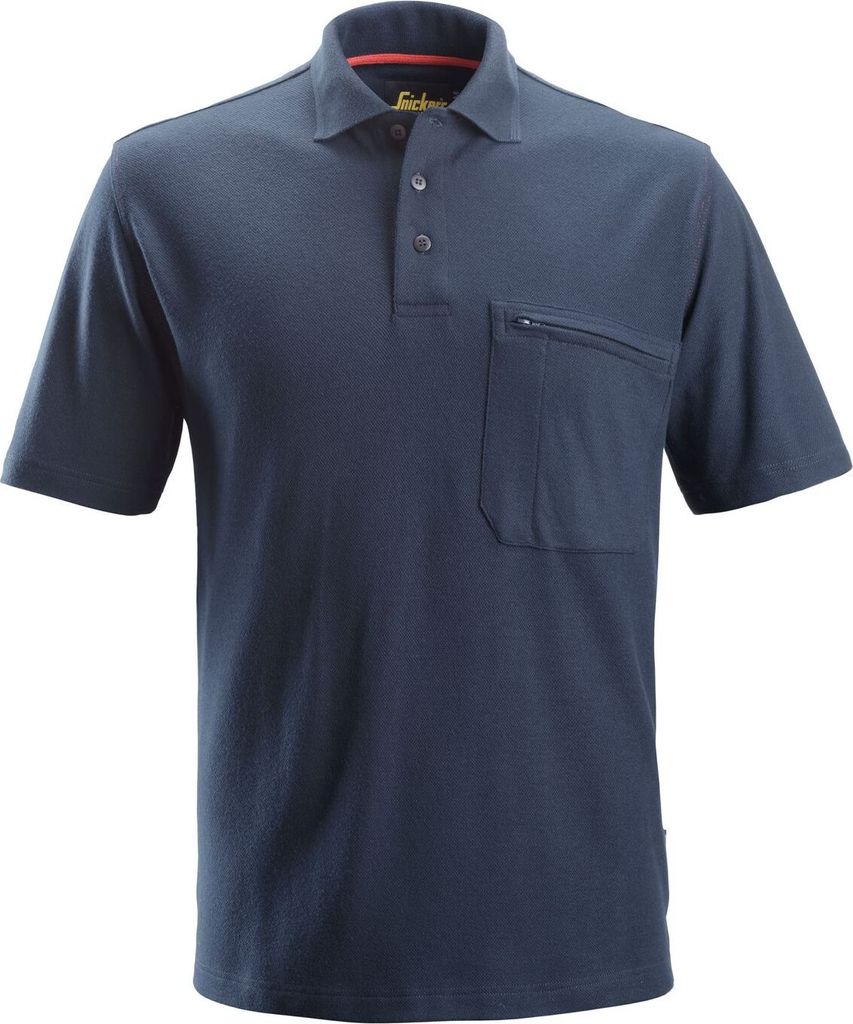 Snickers ProtecWork kurzarm Poloshirt, EN 1149, 14116 Navy-S