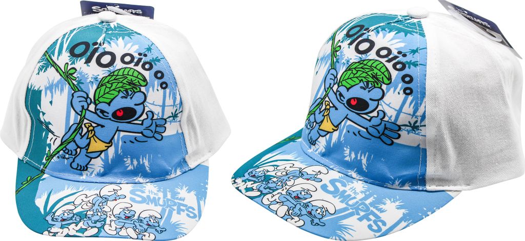 Schlümpfe Kappe, Mütze, Sonnenhut, The Smurfs, Schlumpf als Produktbild 
