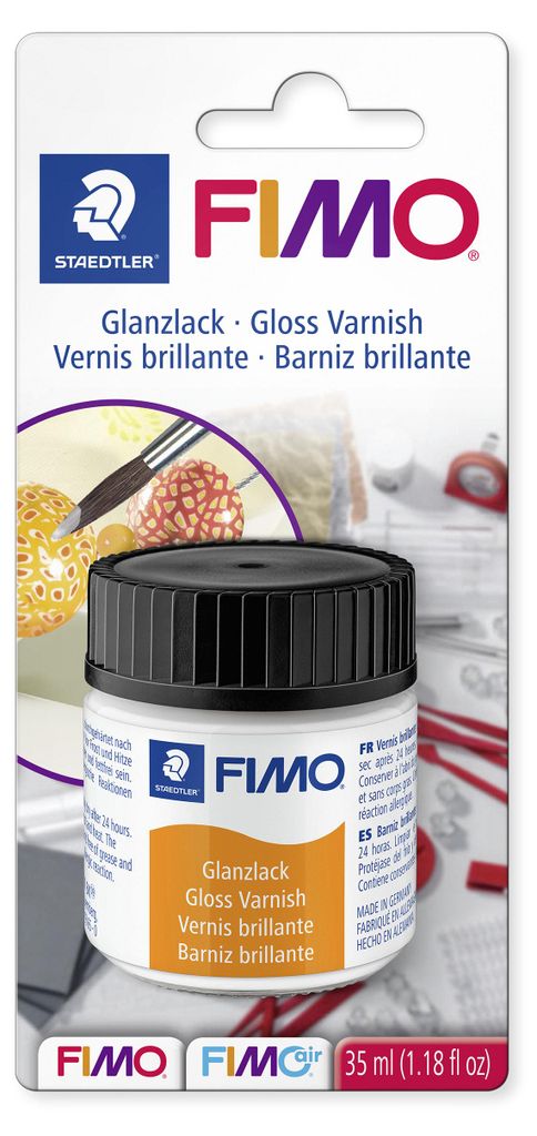 STAEDTLER® 8704 01 BK Zubehör Fimo Glanzlack 35ml BK Image du produit 