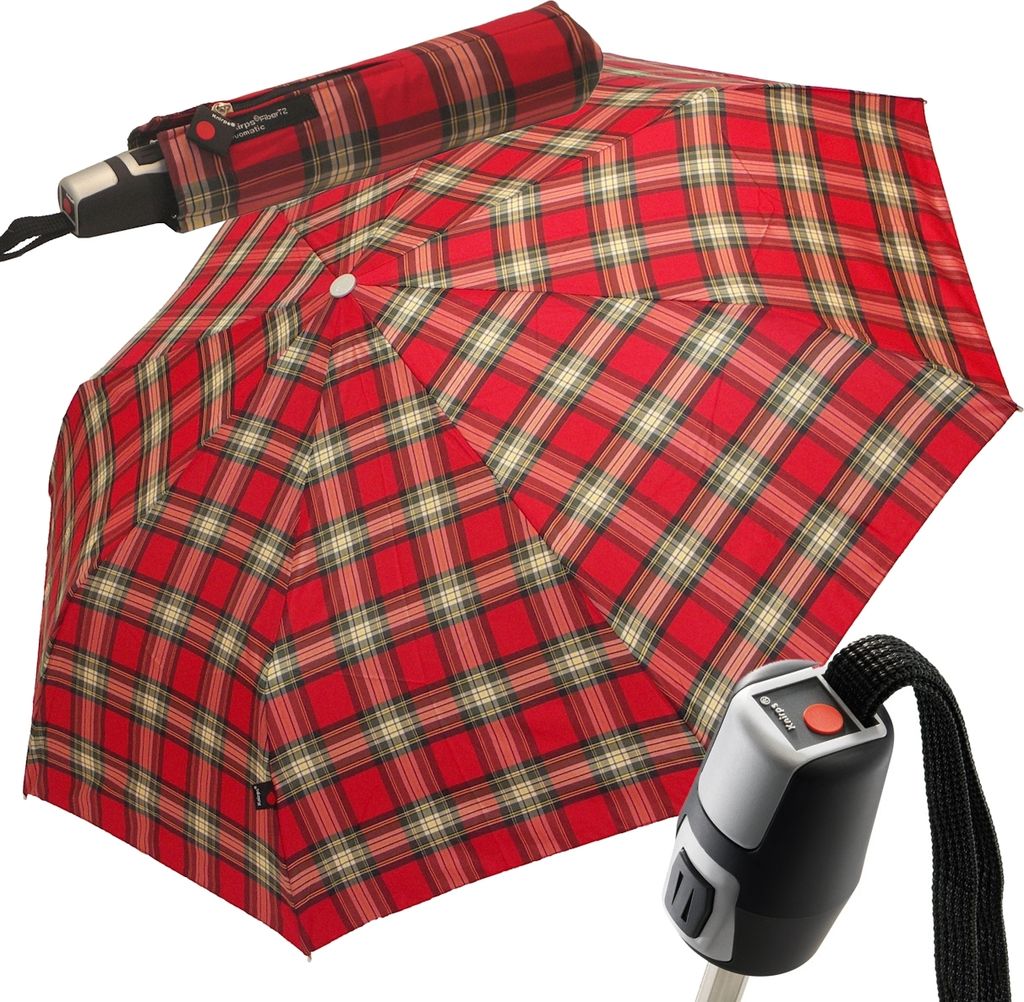 Taschenschirm Knirps Minischirm Stabil Automatik Windproof Produktbild 