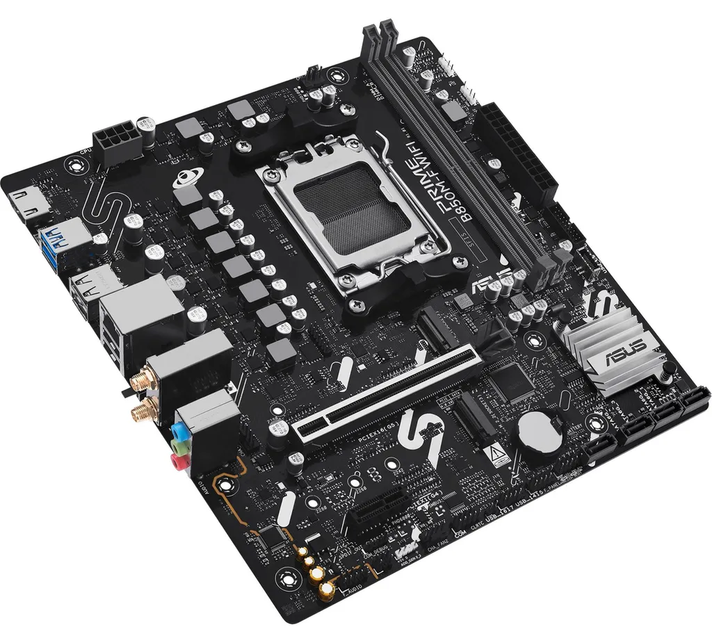 Carte Mère Asus Prime B850M-F WiFi Chipset B850 pour Processeur AMD