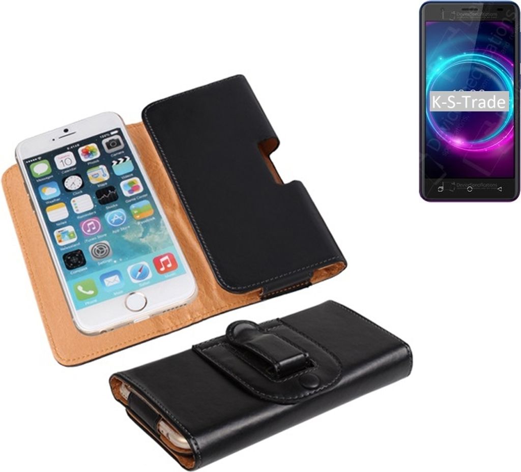 K-S-Trade Schützhülle Handyhülle kompatibel mit BQ Mobile BQ-5046L Choice LTE Holster Gürtel Tasche Schutzhülle Handy-Tasche Smartphone Case