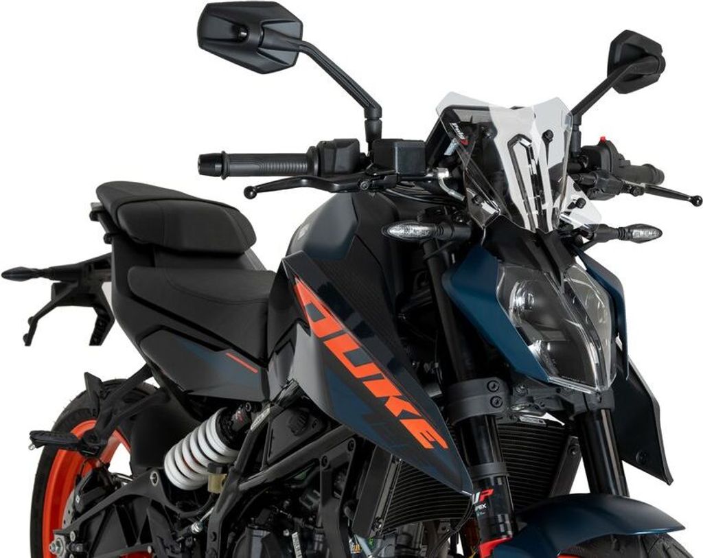 PUIG 21997W New Generation Sport passend fuer KTM 390 DUKE Transparent