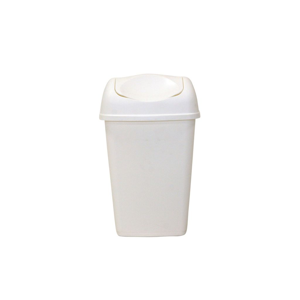 Schwingdeckeleimer 15 l weiß Produktbild 