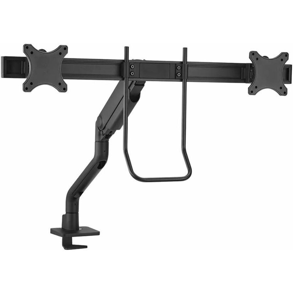 Neomounts Select Desk Mount, double display crossbar (topfix clamp &grommet)