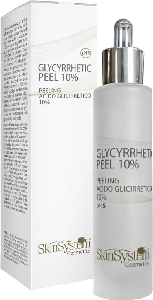 SkinSystem Glycyrrethic Peel 10% 50ml - Trattamento Acne e Rossori
