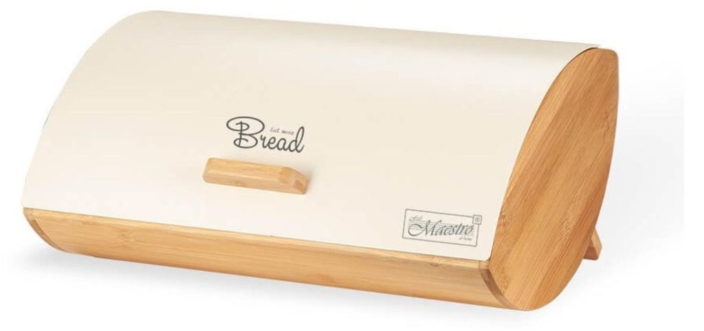 Boîte à pain Maestro MR-1775-IVORY. Autres matériaux : Image du produit 