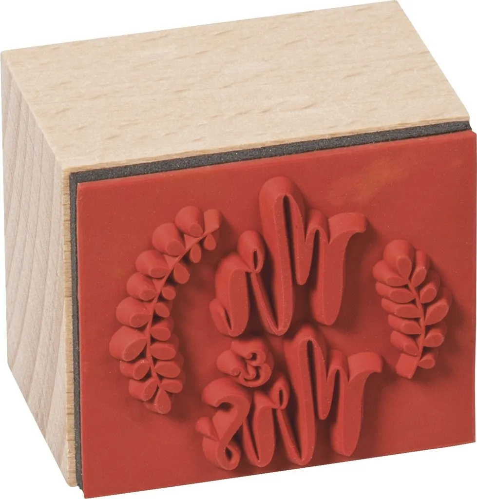 Tampons Mariage en Bois Heyda 204888679 pour Scrapbooking et Décoration